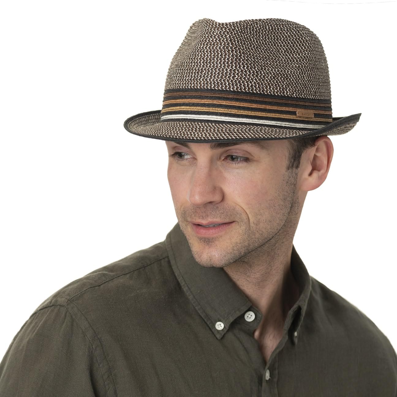 Barts Cappello Trilby Fluoriet Donna/Uomo - da Sole Estivo Cappelli Spiaggia Estate Primavera/Estate