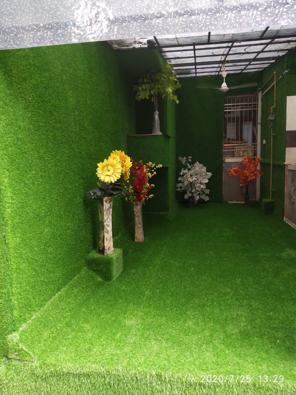 Flooring Unlimited High Density Artificial Grass Carpet Mat for Balcony, Lawn, Floor or Doormat, Artificial Grass-image-31