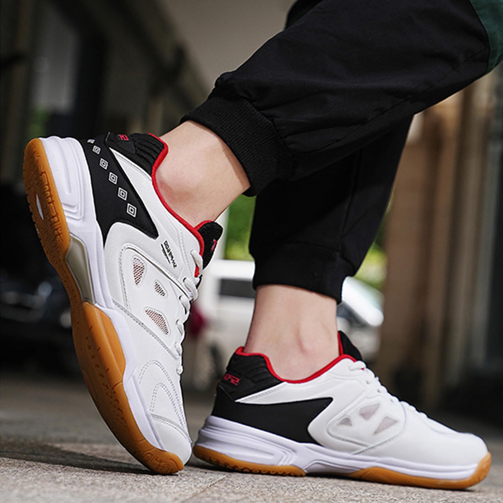 Zapatillas de Tenis y bádminton para Hombre y Mujer, Antideslizantes para Entrenamiento Interiores y Exteriores, Adultos