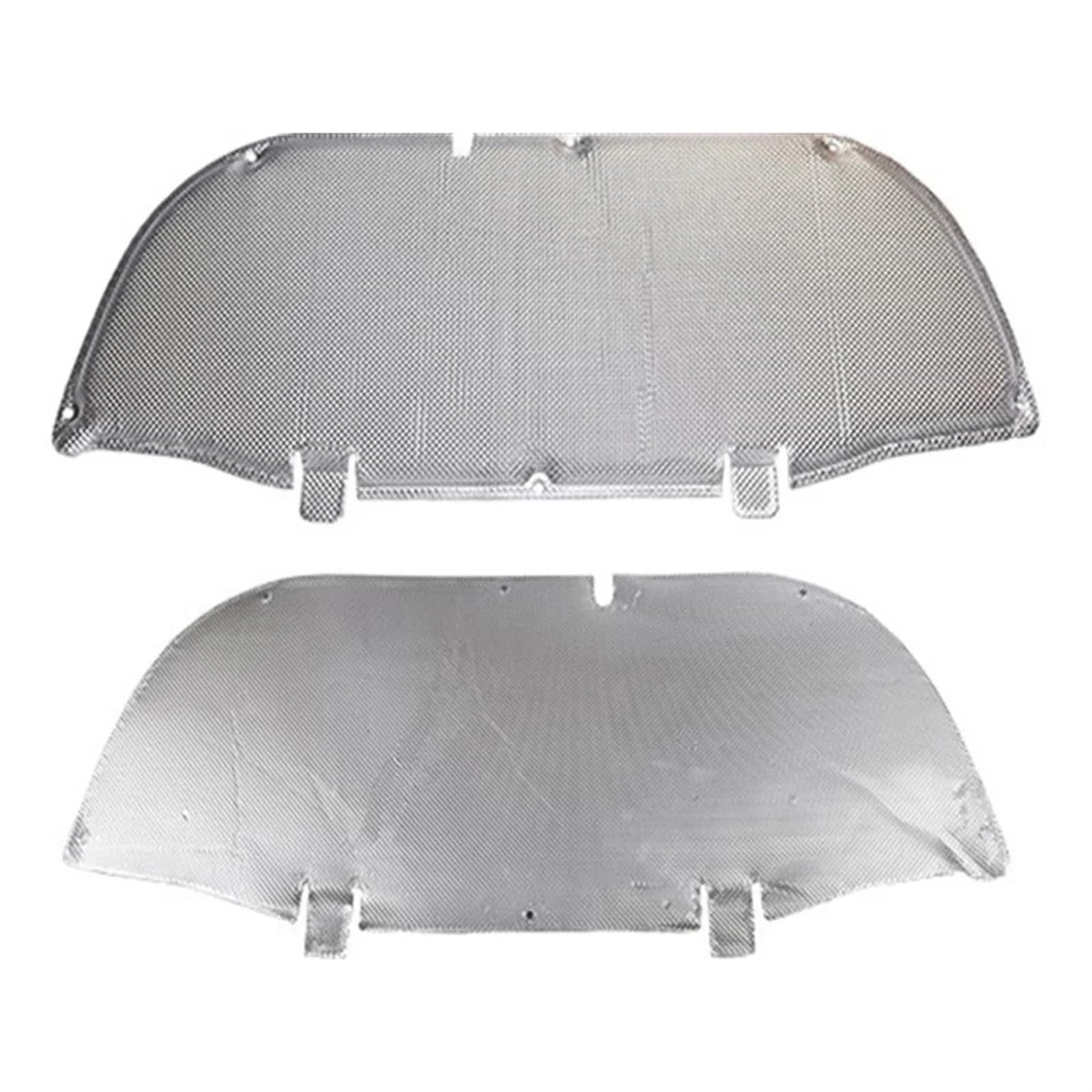 JIMYRA Tappetino isolante per cofano motore anteriore, in cotone, insonorizzante, in schiuma, ignifugo, per Toyota, Corolla, Cross 2020-2022 (foglio di alluminio)