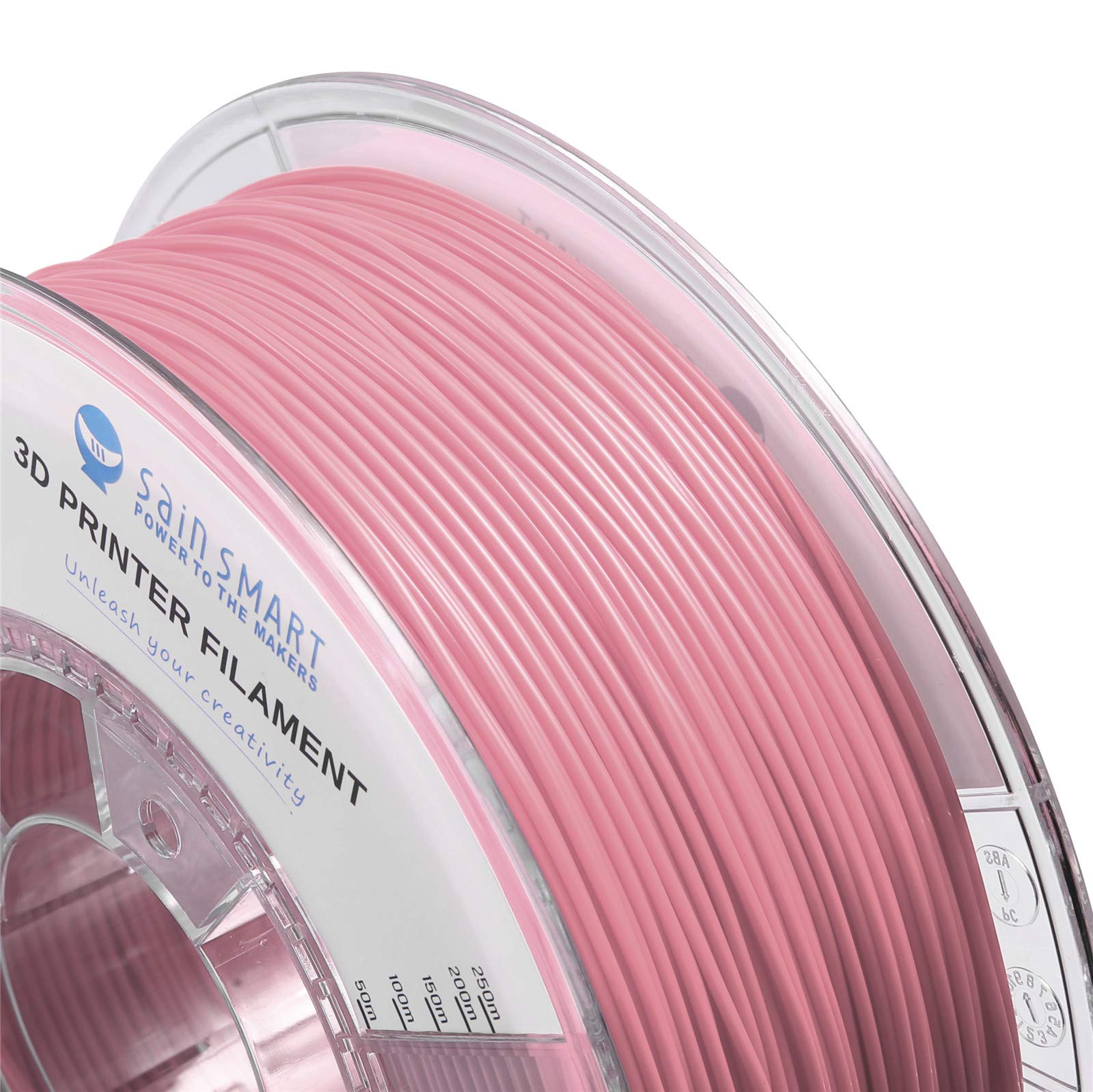 SainSmart TPU 1,75 mm 92 A elastyczny filament do drukarki 3D TPU, dokładność wymiarowa +/- 0,04 mm, 1 kg, pastelowy róż