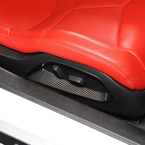 Vista 77 de CHEAYAR Cubierta decorativa para panel de interruptor de elevación de ventana, compatible con Chevrolet Corvette C8 2020-2023