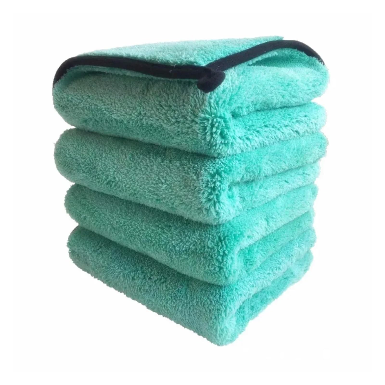 Toalla de Microfibra de Coral de 1400 g/m² for Lavado de Autos, paño de Secado y Limpieza de Felpa, paño for el Cuidado del Auto, Pulido y detallado.(60x90cm)