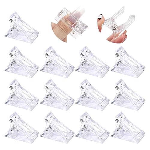 Sularpek 13 pinzas de uñas de gel extensiones de dedos UV LED pinzas de extensión de uñas de construcción rápida para dedos herramienta de manicura