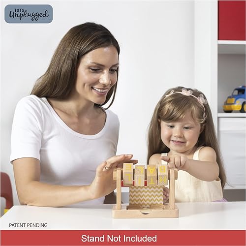 Miniatura 5 de Spinning Speller - Paquete de expansión - Juego de ortografía de madera - Juego educativo de cartas de aprendizaje Montessori sin frustración para