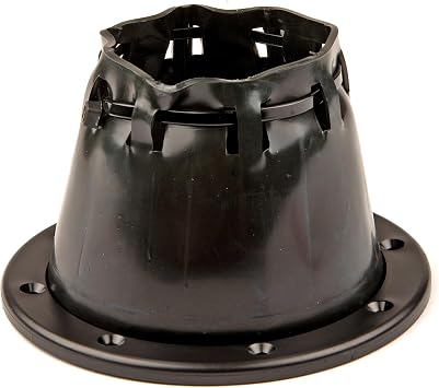 T-H Marine Marine Cable Boot - 4.5, Black Durable Waterproof Vinyl Cable Protector with Reinforcing Ring for Easy Installation, UV Resistant, Secure Fit for Boat Wiring Solutions