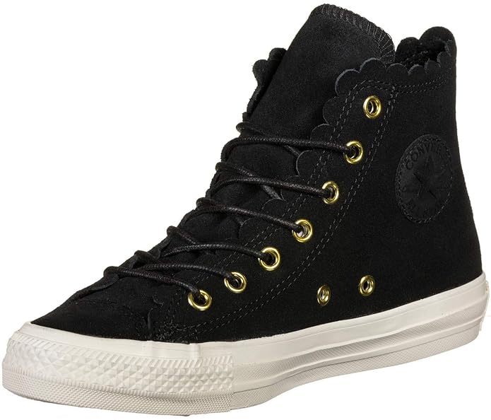converse frilly thrills black