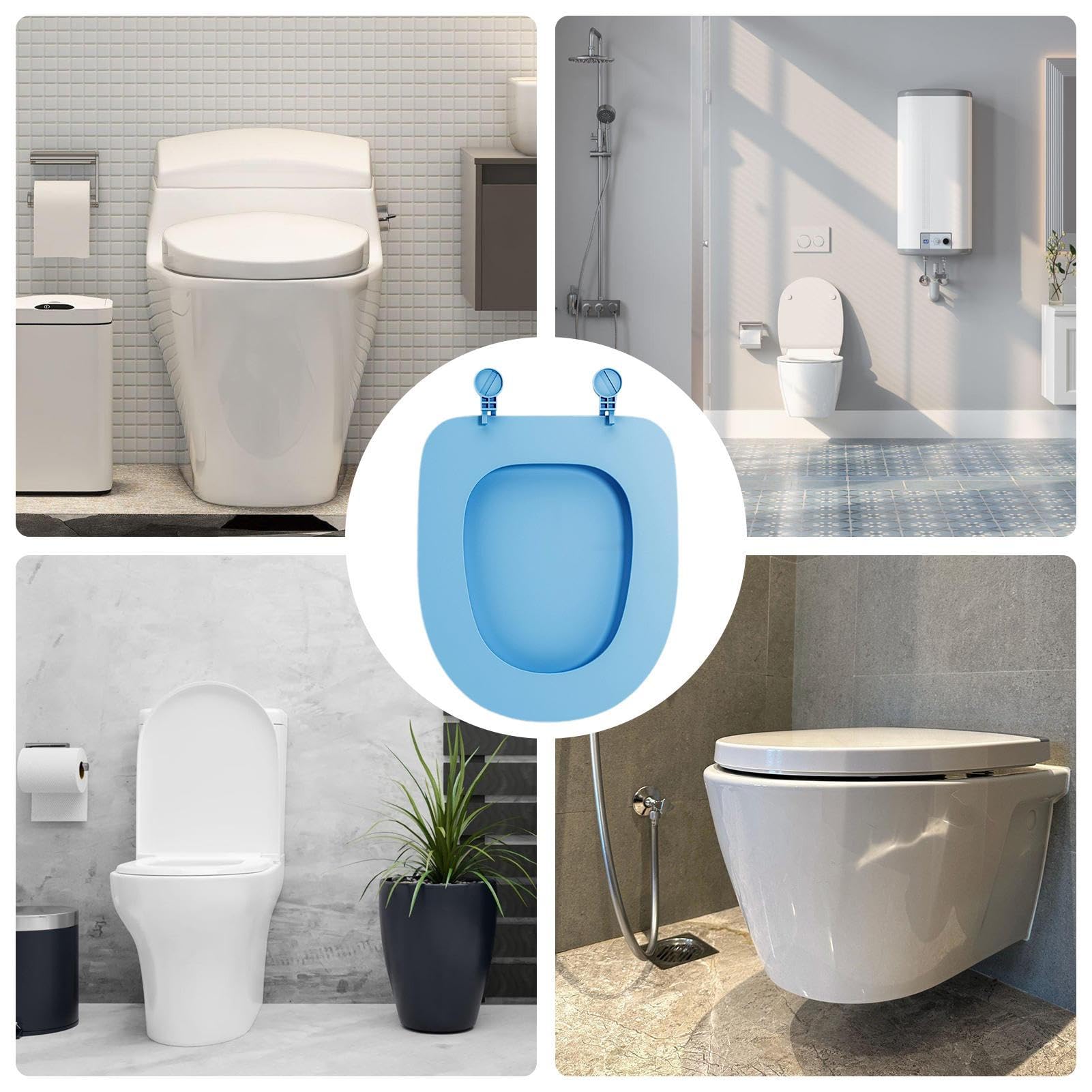 Cuscino Per Sedile WC In EVA - Impermeabile, Morbido, Regolabile 360°, Per Comfort E Igiene - Foto 3