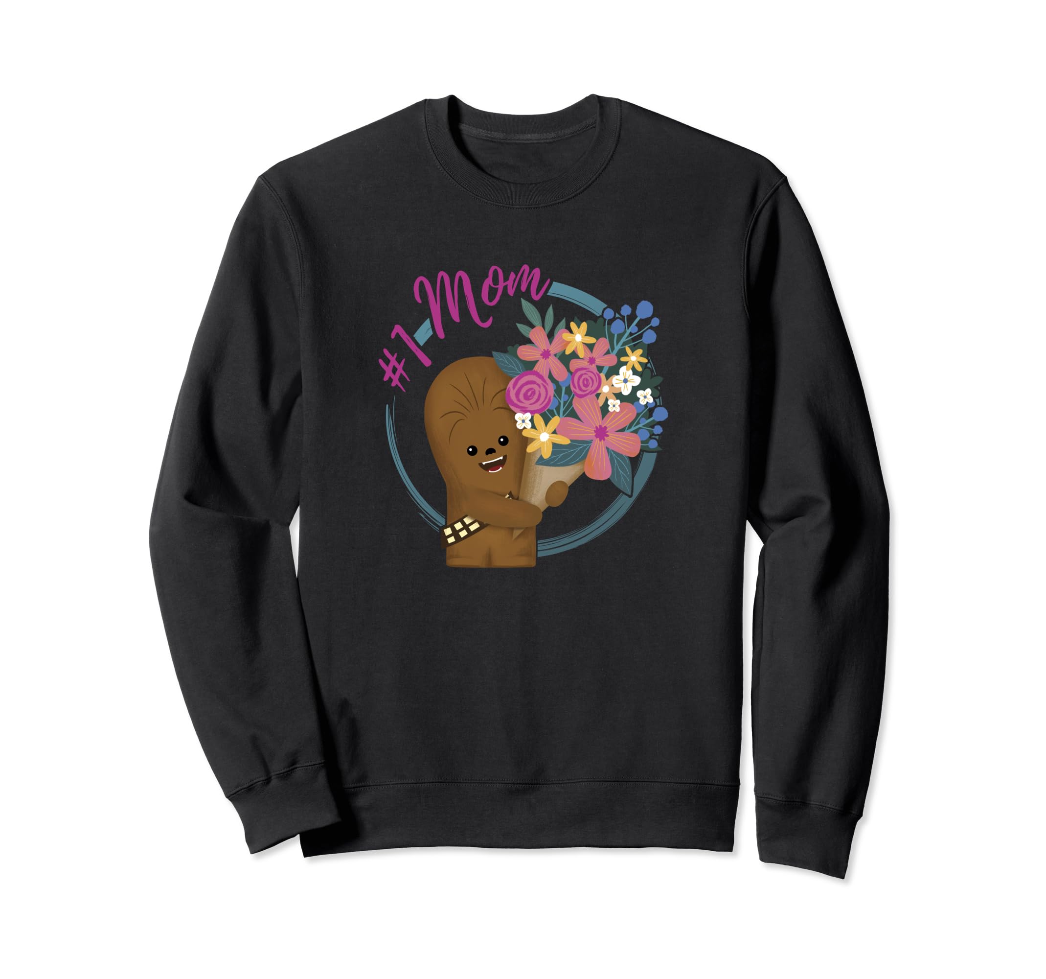 Sweatshirt Chewbacca Star Wars Cadeau Fête des Mères Unique pour Maman Fan