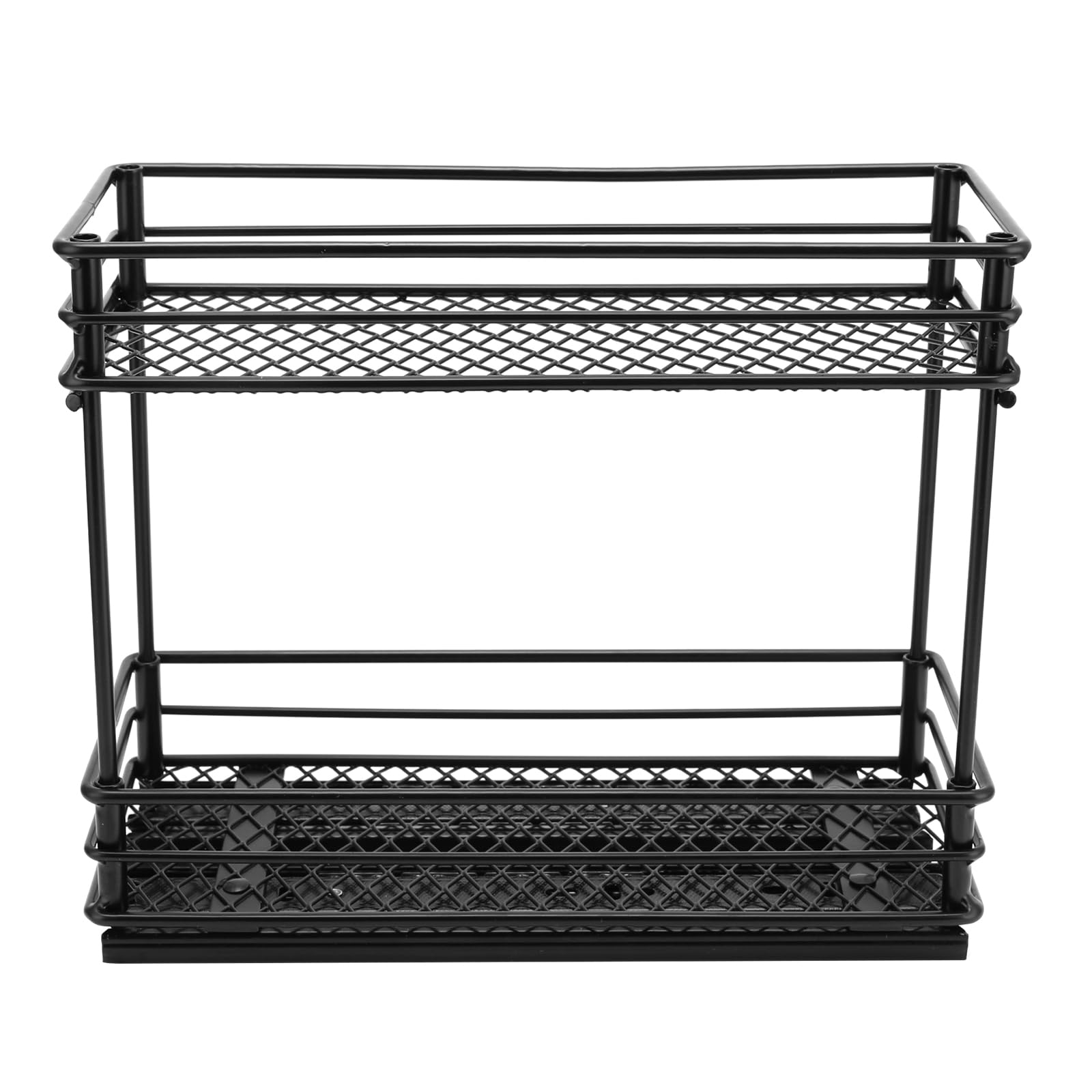 Estante de almacenamiento para debajo del fregadero, estante de almacenamiento de cocina, estante de especias extraíble, estante de almacenamiento de gabinete, adecuado para cocina, baño, sala