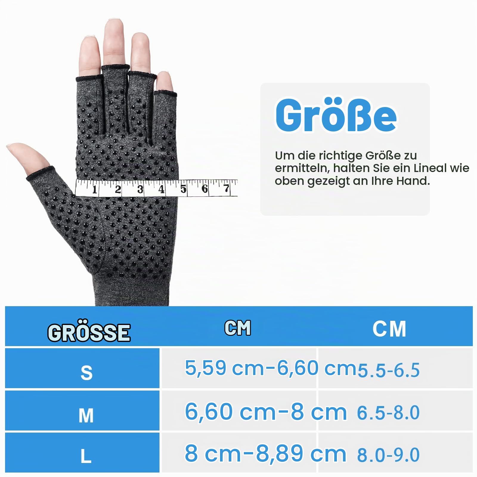 anti arthritis handschuhe ACWOO Handschuhe, Kompressionshandschuhe Herren Damen, Arthrose Fingerlose Handschuhe für Schmerzlinderung (L) Drogerie & Körperpflege Neu Tour de France Bikes Zahlung:Im Voraus (-10%)