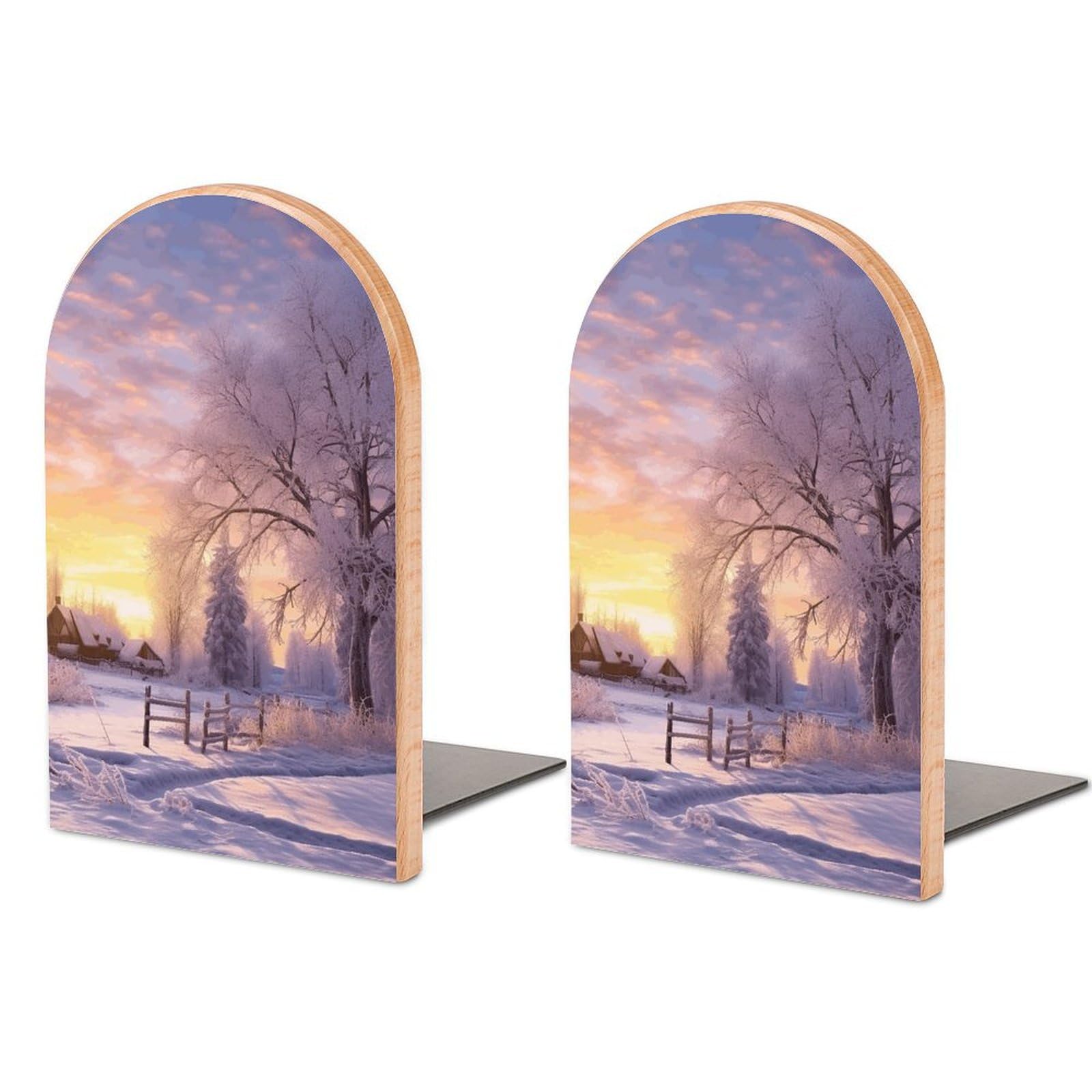 Serre-livres réglables en bois de hêtre et fer, serre-livre extensible moderne