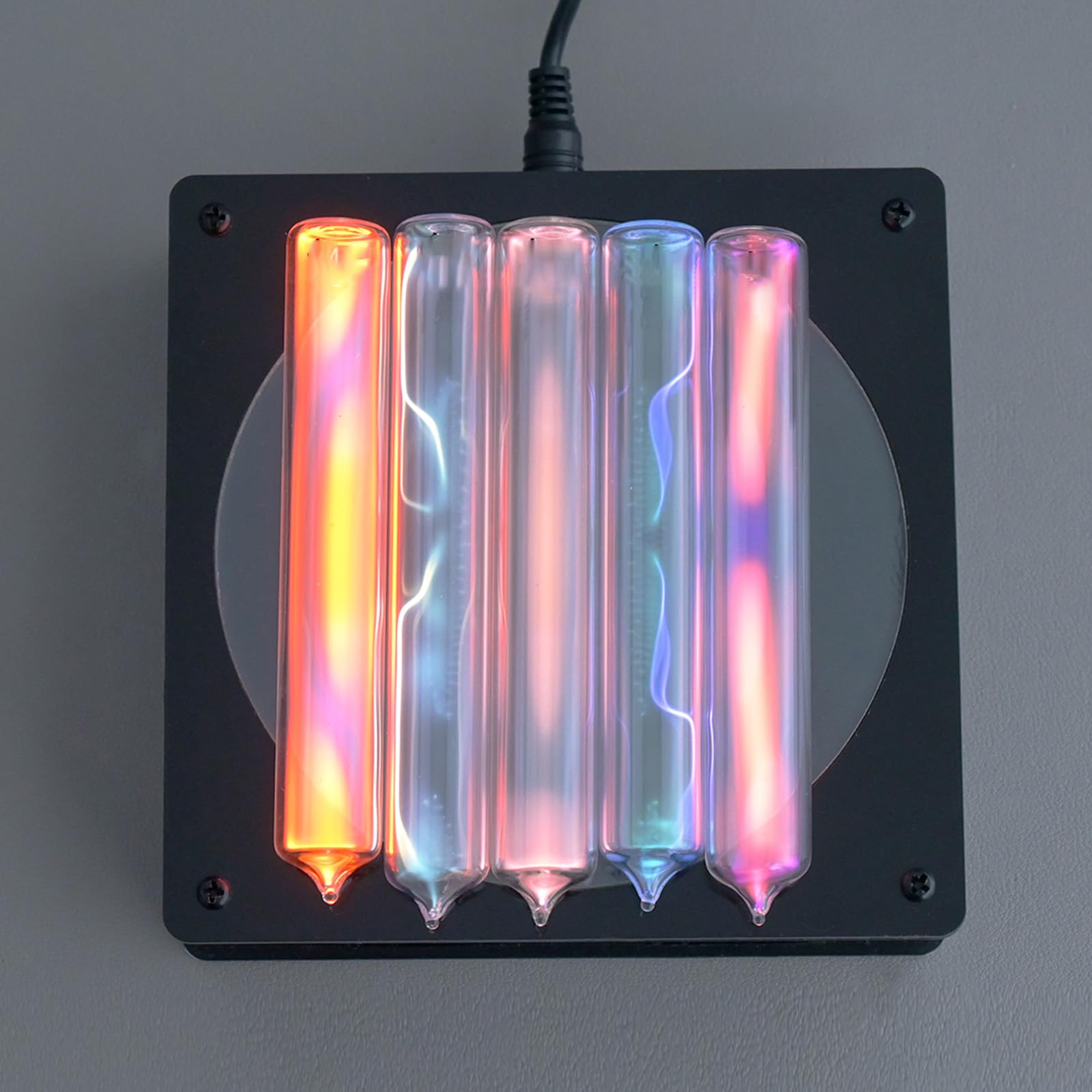 GZPKJ Urządzenie oświetleniowe z rurką plazmową, uszczelniona lampa LED ze szkła plazmowego, do dekoracji imprez, znak ostrzegawczy do aktywności na świeżym powietrzu, prezent naukowy
