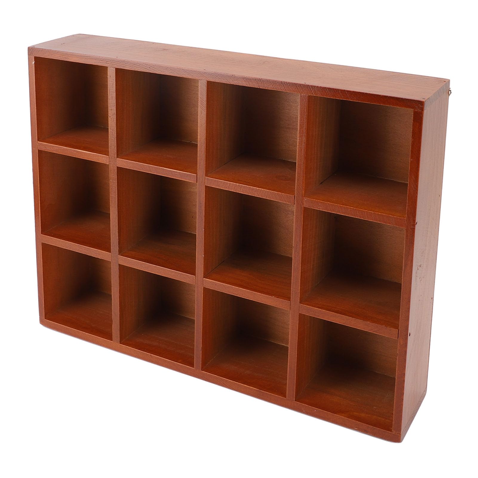 Zunate Organizer da Scrivania Vintage in Legno con Cassetti | Porta Cancelleria a Scomparti Multipli per Ripiano da Bancone dell'home Office