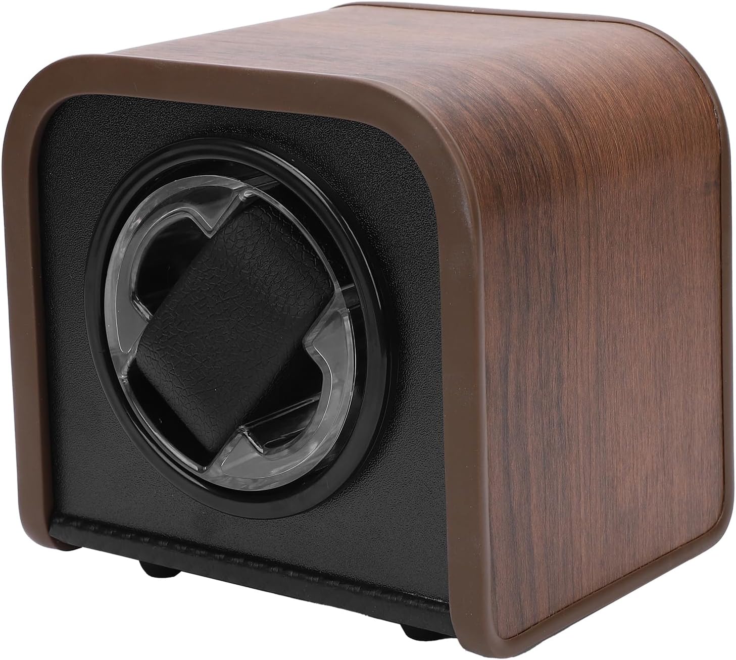 Yunseity Watch Winder AntiMagnetism Technology Low Noise LED Ambient Lighting Watch Rotator for Owners