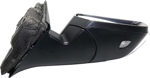 Miniatura 6 de Kool Vue - Espejo calefactable eléctrico para el lado del pasajero para Chevrolet Impala 2014-2020 con luz de señal y lámpara de charco; sin luz de