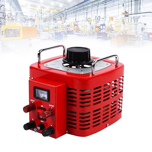 Miniatura 1 de Variac Transformer TBVECHI 110V Transformador Variac Variac Regulador de Voltaje de CA Variable Medido 3000w 30Amp Auto