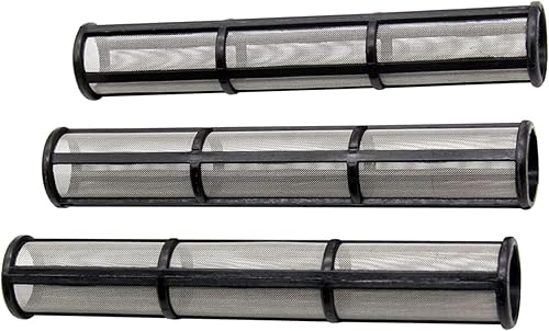Miniatura 5 de Paquete de 3 filtros de colector vertical largo 244-067 244067 para pulverizador de pintura sin aire Graco Gmax II 60 Mesh