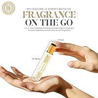 Vista 2 de Perfume de lujo de Dubai – Fragancia de aceite de perfume concentrado puro de larga duración, sin alcohol, apto para viajes, unisex, para hombres