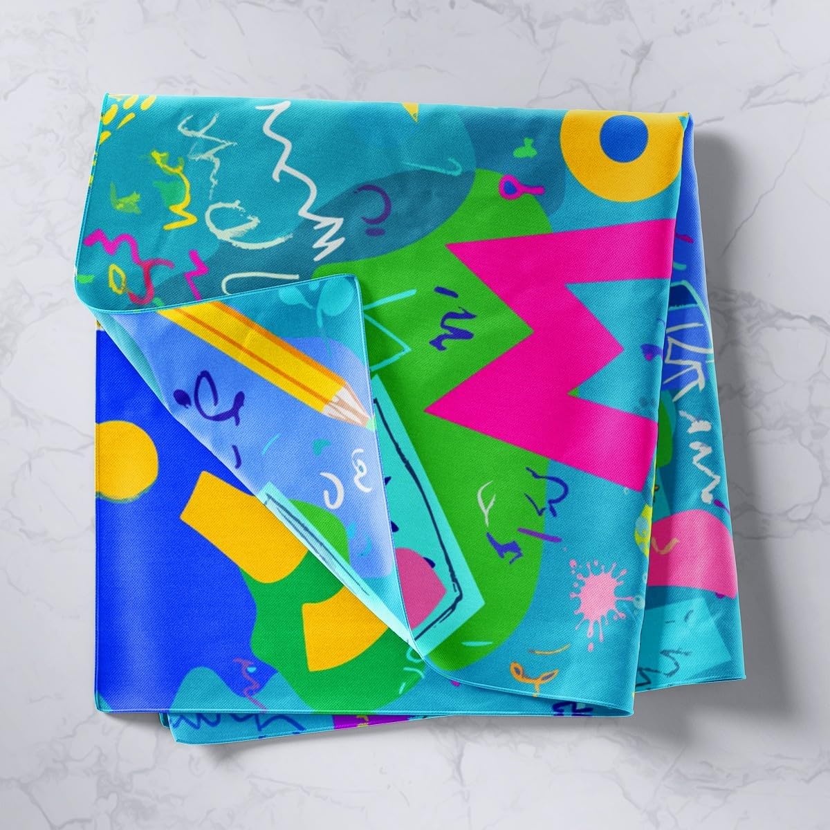 Erosebridal Math Tapestry Computing formula Tapestries for Kids Boys,Watercolor Geometric Art Wall Hangings Art Numbers Mathematical formula Wall Art,Back To School Supplies Dorm Room Decor image 2