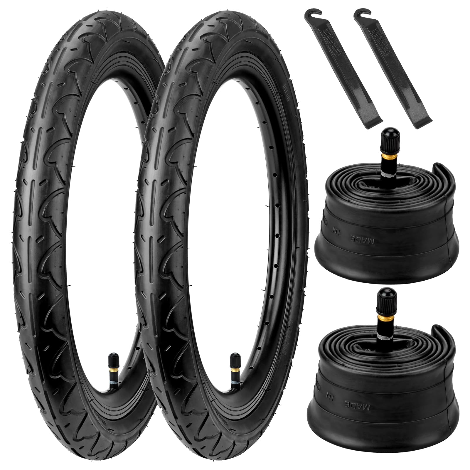 Pneu Vélo 16x2.125 Pliable FengCan – 57-305, Compatible VTT, Route, Gravel, Enfants, Poussette
