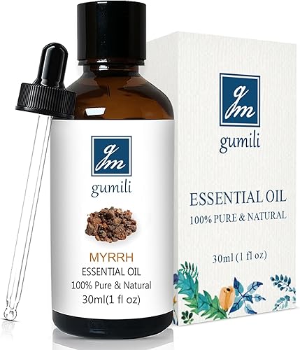 Aceite esencial de mirra, 100% puro, 1.0 fl oz, GM Gumili, aromaterapia, cuidado de la piel, difusor para el hogar