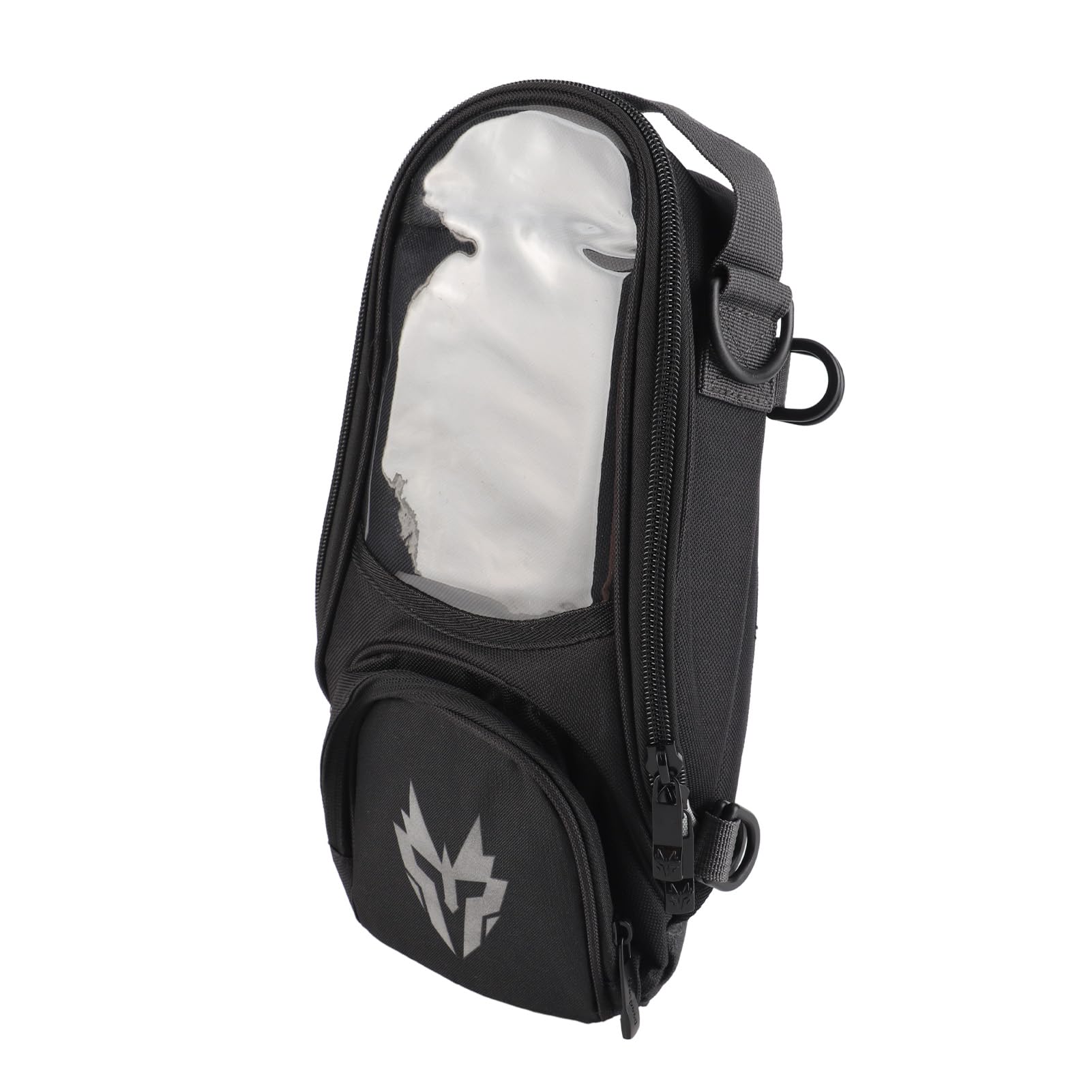 Naroote Motorrad-Tankrucksack, Navigationspaket, verschleißfest, große Kapazität, multifunktional (GREY)