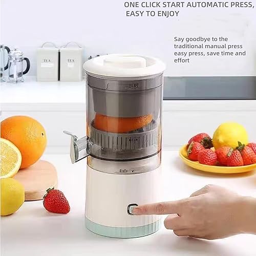 Miniatura 2 de Exprimidor de separación automática actualizado 2025, máquina exprimidora recargable de verduras y frutas, máquina de jugo fácil de limpiar,