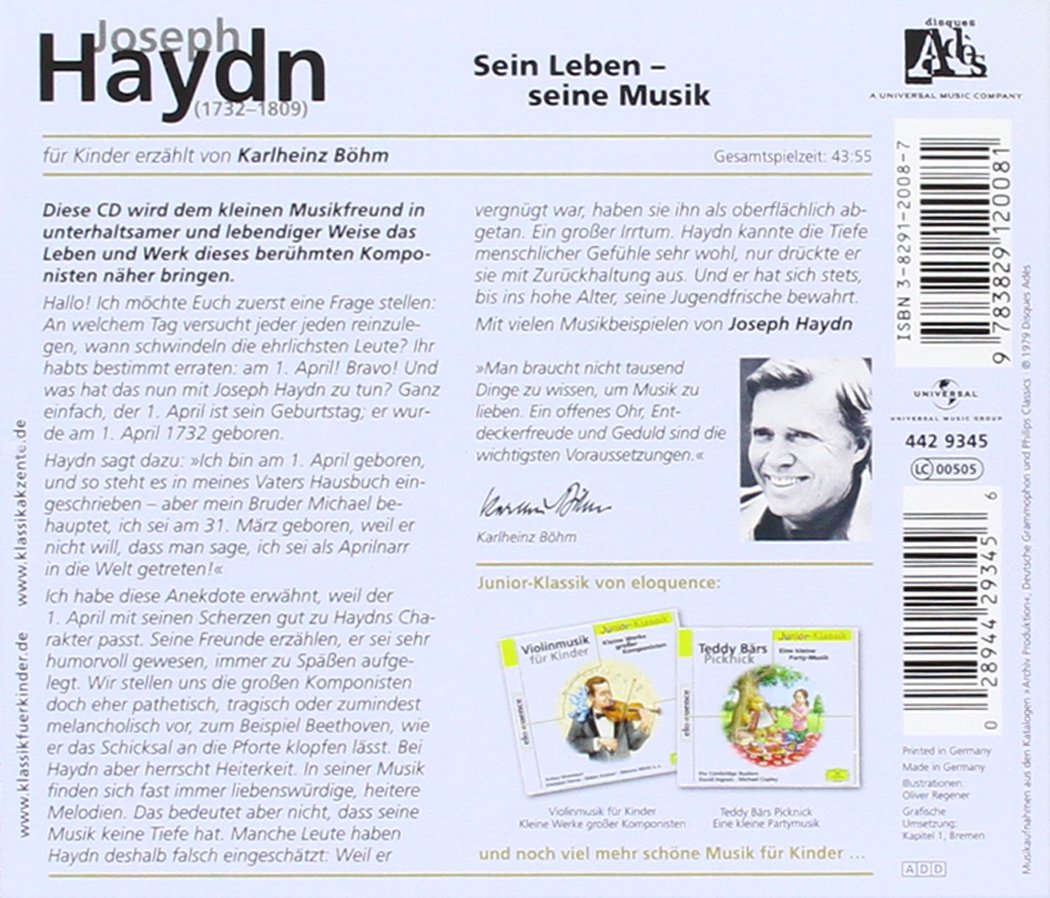 Sein Leben, Seine Musik