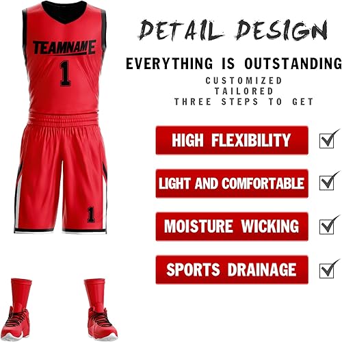 Miniatura 2 de Camiseta de baloncesto reversible personalizada con nombre impreso, uniforme deportivo de equipo en blanco para hombres y niños, talla única