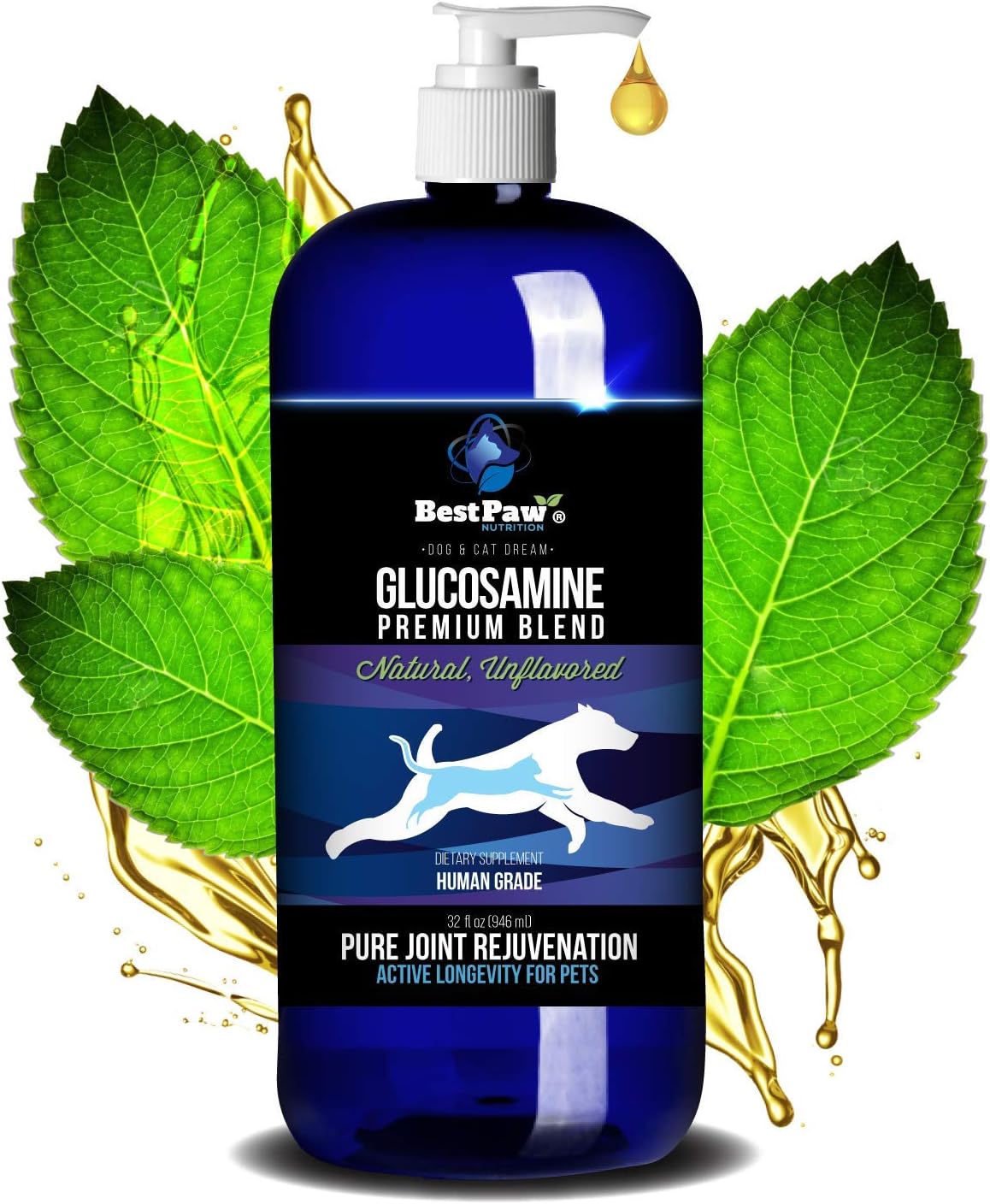 Best Paw Nutrition Unflavored Liquid Glucosamine for
