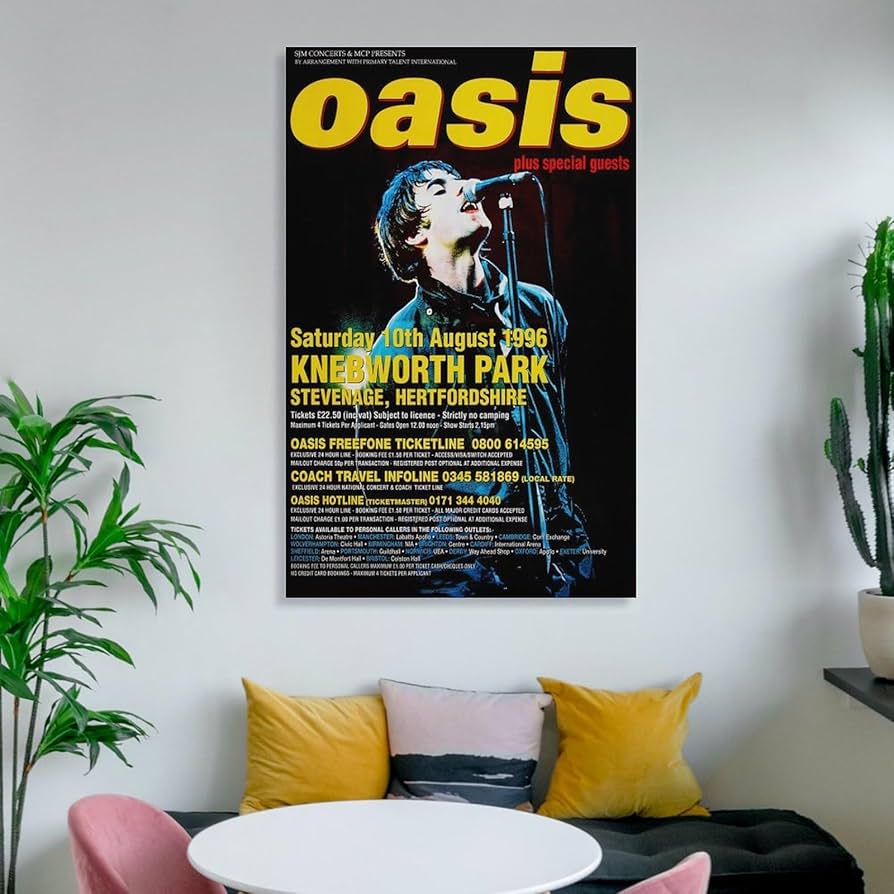 リアムギャラガー　liam gallagher ポスター　バッジ　oasis Liam Gallagher flyer+mini poster oasis - メルカリ