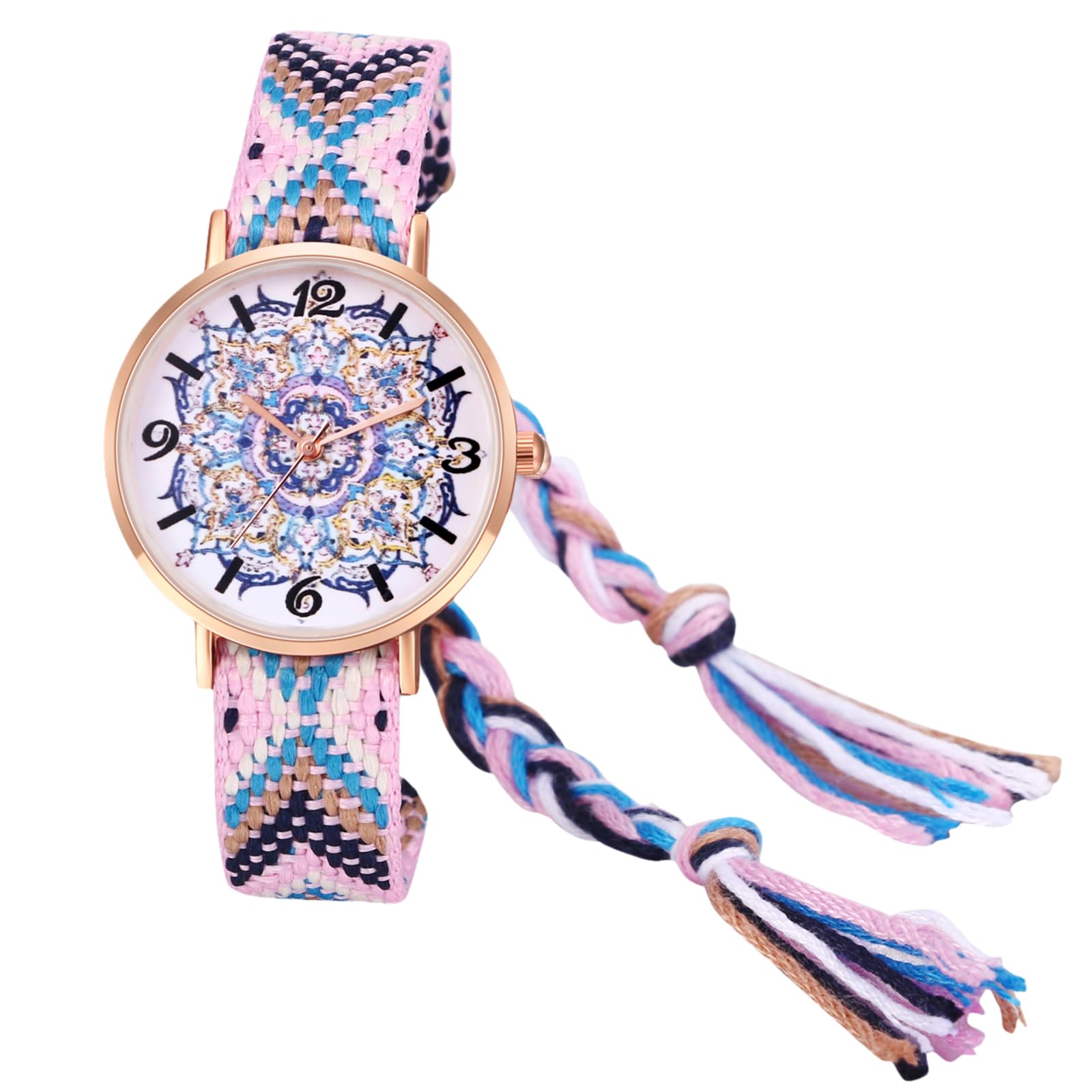 Avaner Uhren Damen Bohemian Stil: Stretchband Armbanduhr mit