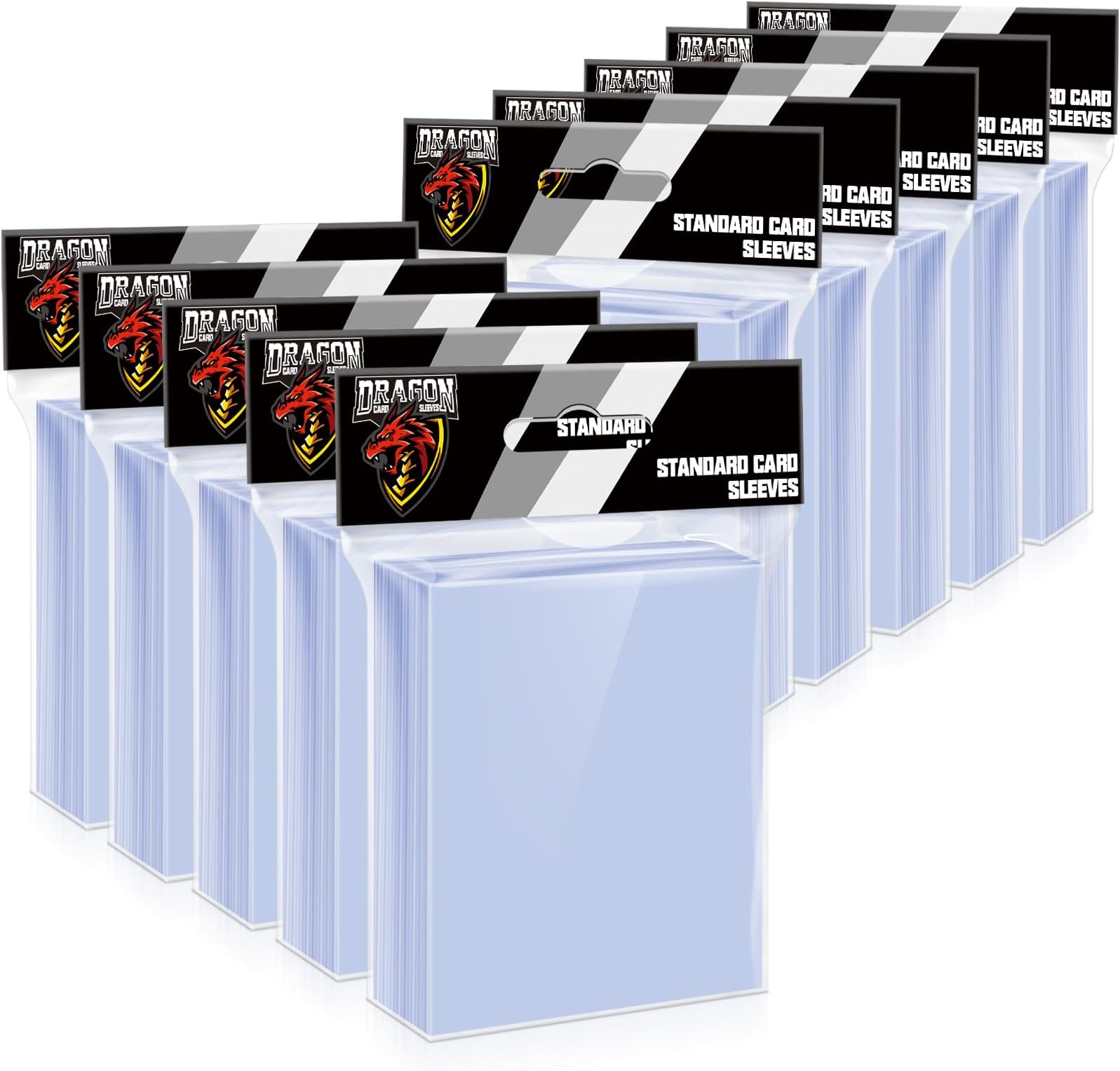 1000ct Card Sleeves for Trading Cards, Penny Soft Sleeves Clear Card Sleeve