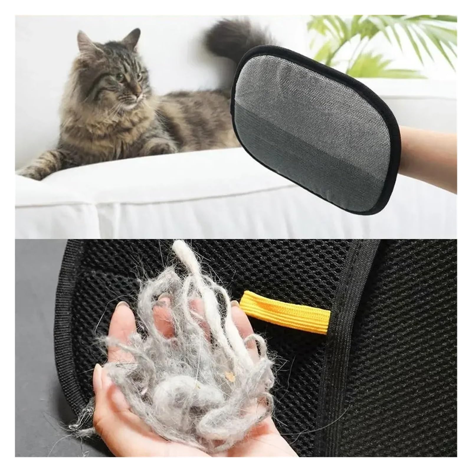 Guantes Estáticos For Eliminar El Pelo De Mascotas, Guantes De Aseo Y Depilación For Perros Y Gatos, Funcionan En La Ropa De La Alfombra Del Sofá, Cepillo Multisuperficie(50PCS)