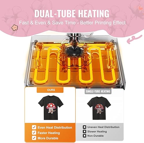 Miniatura 5 de VEVOR Máquina de prensa de calor 5 en 1 combinado con prensa de vasos de 30 onzas y prensa de sombreros, máquina de sublimación de prensa de calor