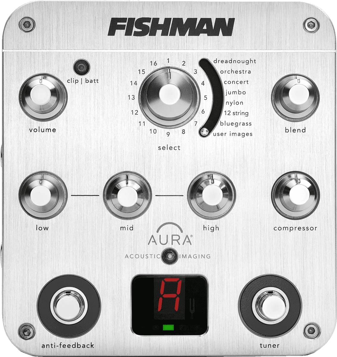 Fishman Aura Spectrum DI Pedal Guitar Effect Device : Amazon.in
