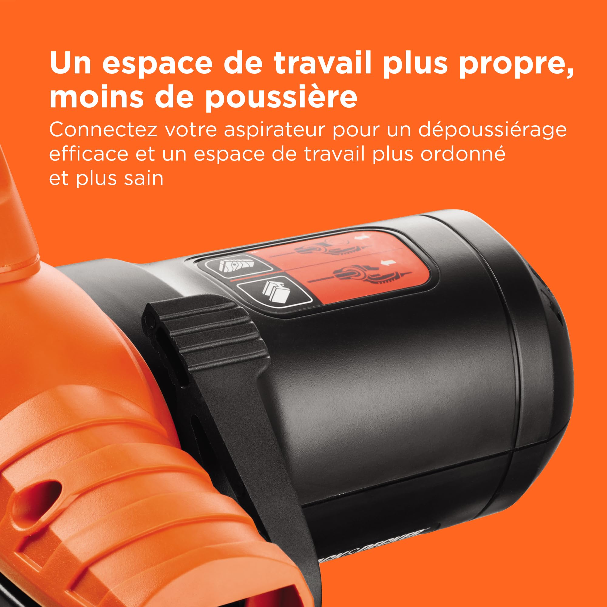 BLACK+DECKER Lime électrique action cyclonique 350 W, KA900E-QS