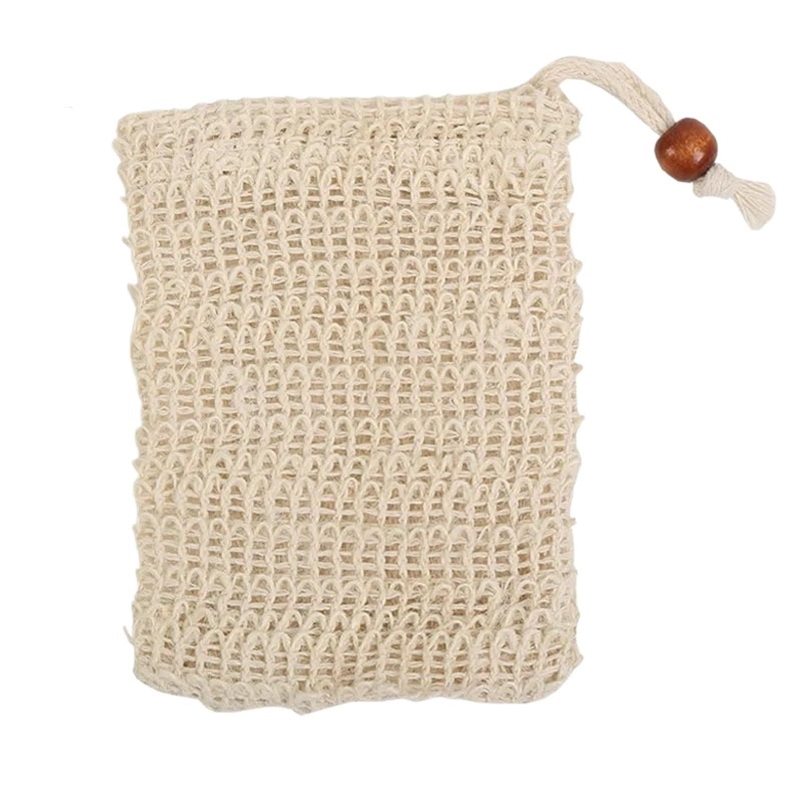 Zhsoao Color 2 50Pcs Cotton Sisal Soap Saver Bag For Bath & Shower