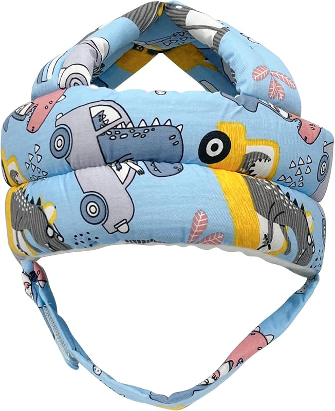 Baby Head Protector Baby Helmet for Crawling Walking, No Bumps Safety Head Adjustable Protective Cap for Walking, Playing (Style 3)