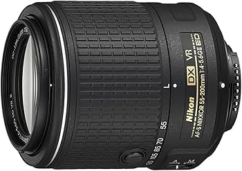【美品】Nikkor 55-200mm f/4-5.6G IF-ED NIKON AF-S DX NIKKOR 55-200mm f/4-5.6G ED VR II Lens : NIKON
