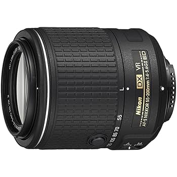 6月2日限定価格♪Nikon NIKKOR AF-S 18-55mm VR NIKON AF-S DX NIKKOR 55-200mm f/4-5.6G ED VR II Lens : NIKON