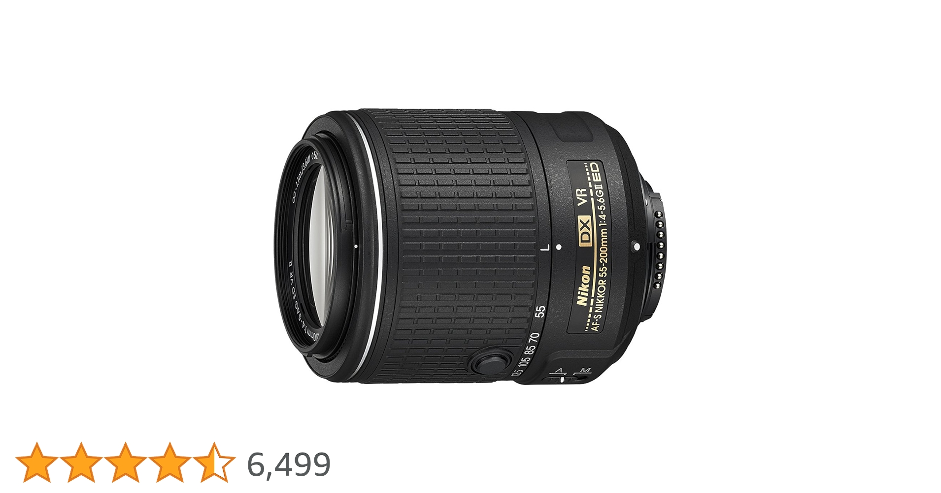 NIKON AF-S DX NIKKOR 55-200mm f/4-5.6G ED VR II Lens : NIKON