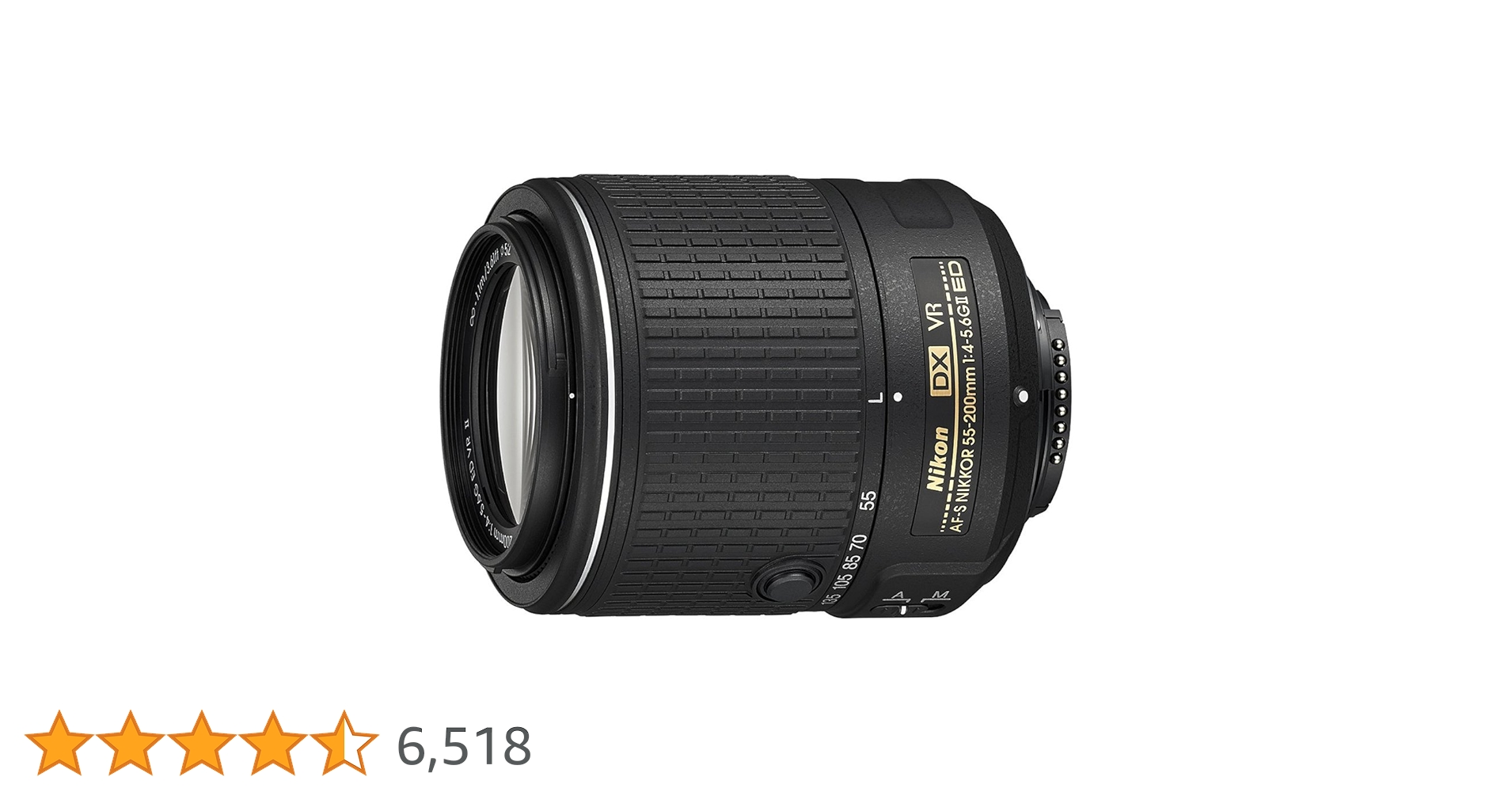 NIKON AF-S DX NIKKOR 55-200mm f/4-5.6G ED VR II Lens : NIKON