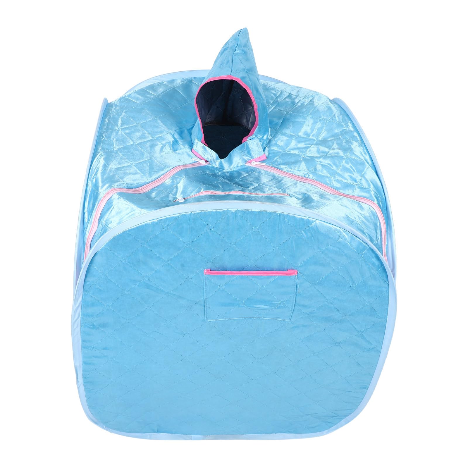 PRETYZOOM Sauna à Vapeur Portable Personne, Pliable, Bleu