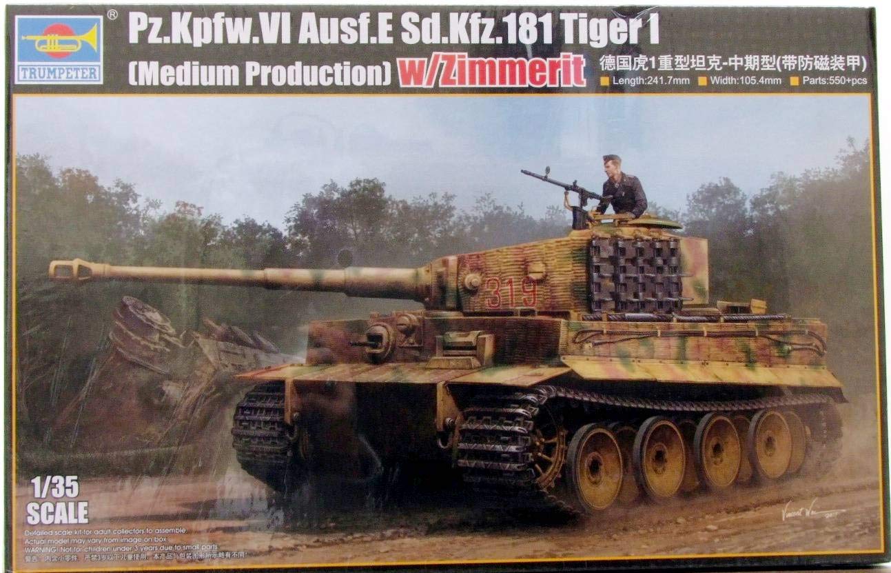 Trumpeter 1:35 - Pz.Kpfw. VIAusf.E Sd.Kfz.181 Tiger I