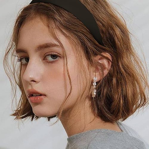 Miniatura 3 de MHDGG Bandas de plástico para el cabello con dientes, 5 piezas antideslizantes para el cabello, accesorios para el cabello, diademas deportivas al