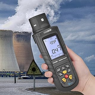 High strength hardness Rugged portable tools Radioactive Detector, Geiger Counter Nuclear Radiation Detector, Ambient Radiation α, β, γ, χ Radiation Detector,Personal Dosimeter Marble Detector for Hom