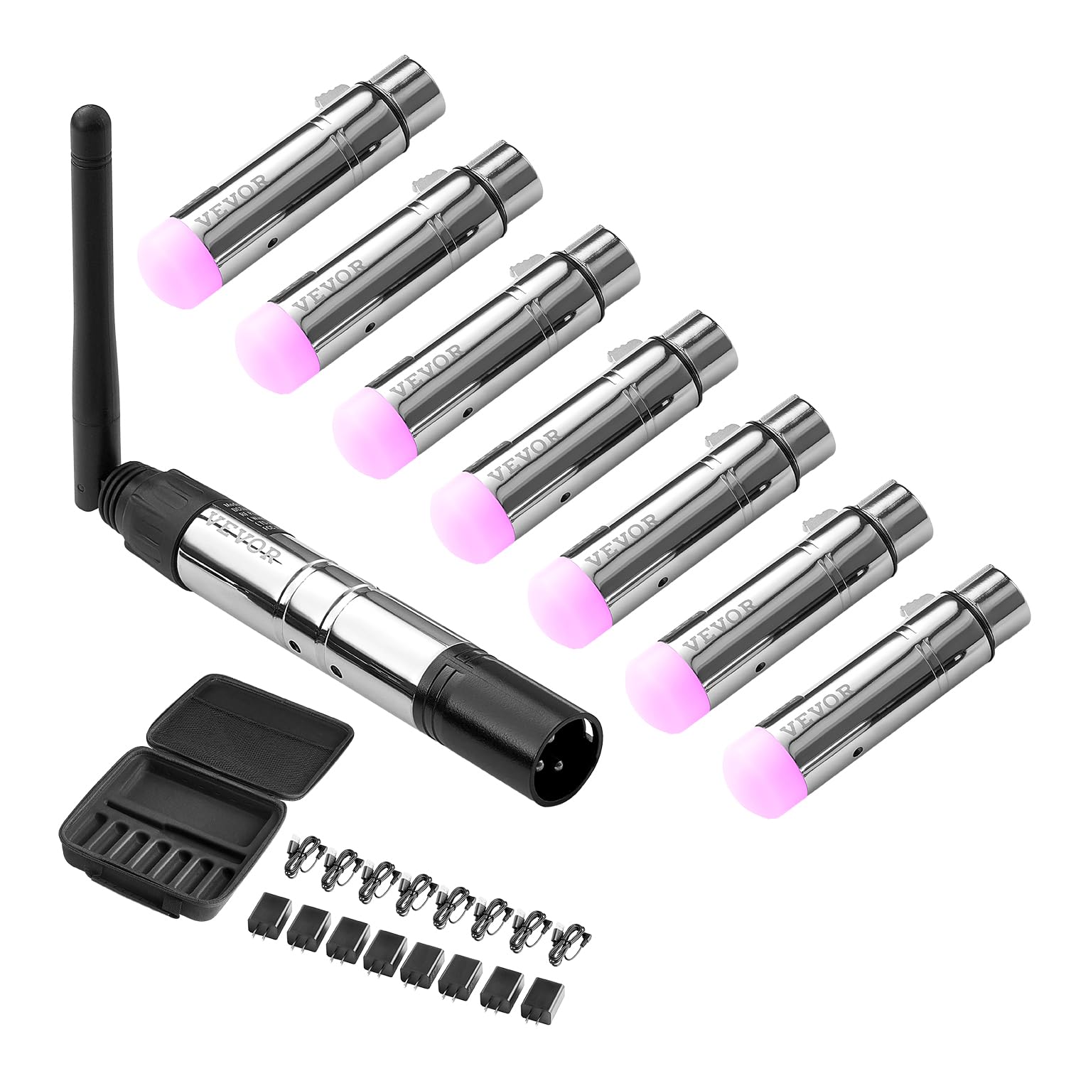 Amazon.com: VEVOR Wireless DMX, 8 PCS 7 Receivers & 1 Transmitter