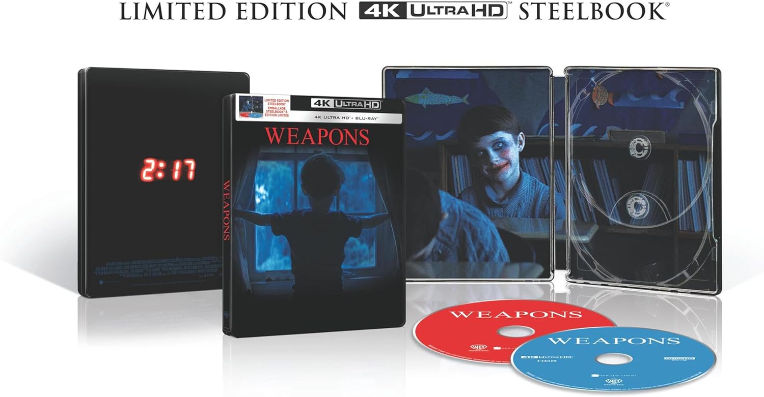 Weapons (BIL/4K Ultra Steelbook + Blu-ray)